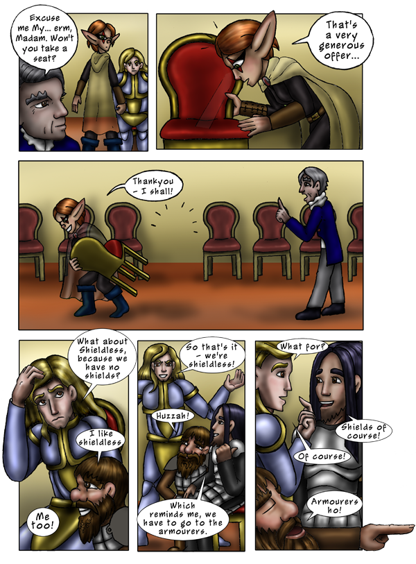 Pg 19: Armourers Ho!