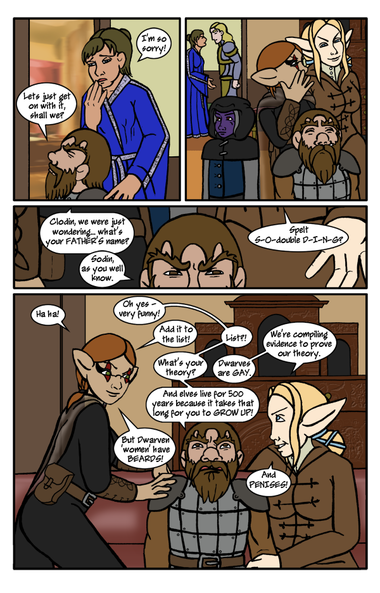 Pg 51: Elven Theory on Dwarves