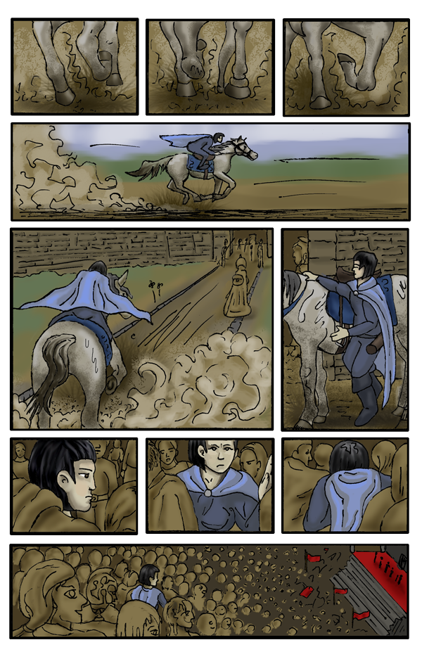Pg 1: Crowds suck when you’re in a hurry